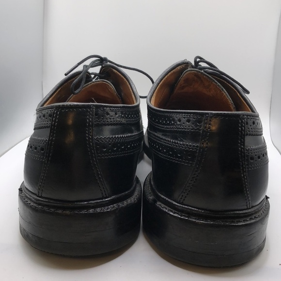 Allen Edmonds MacNeil Dress Shoes Wingtip Leather Black Discontinued Mens 8.5D main image 5